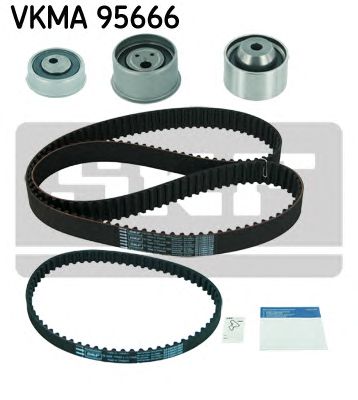 VKMA 95666 SKF Комплект ГРМ (ремінь + ролик)1